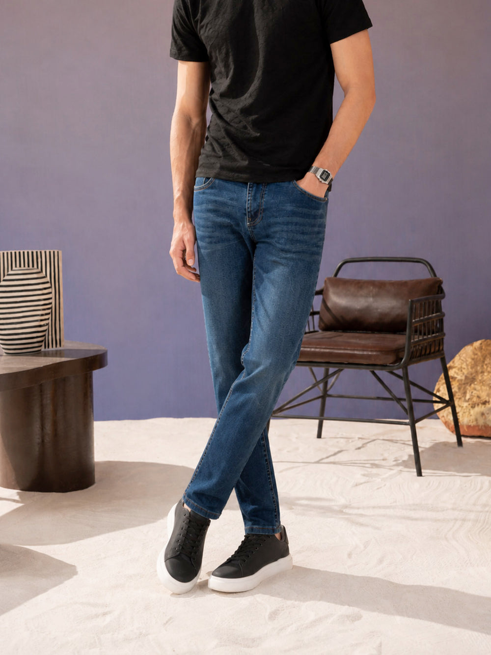 "BRYSEN" Slim Fit Denim Jeans