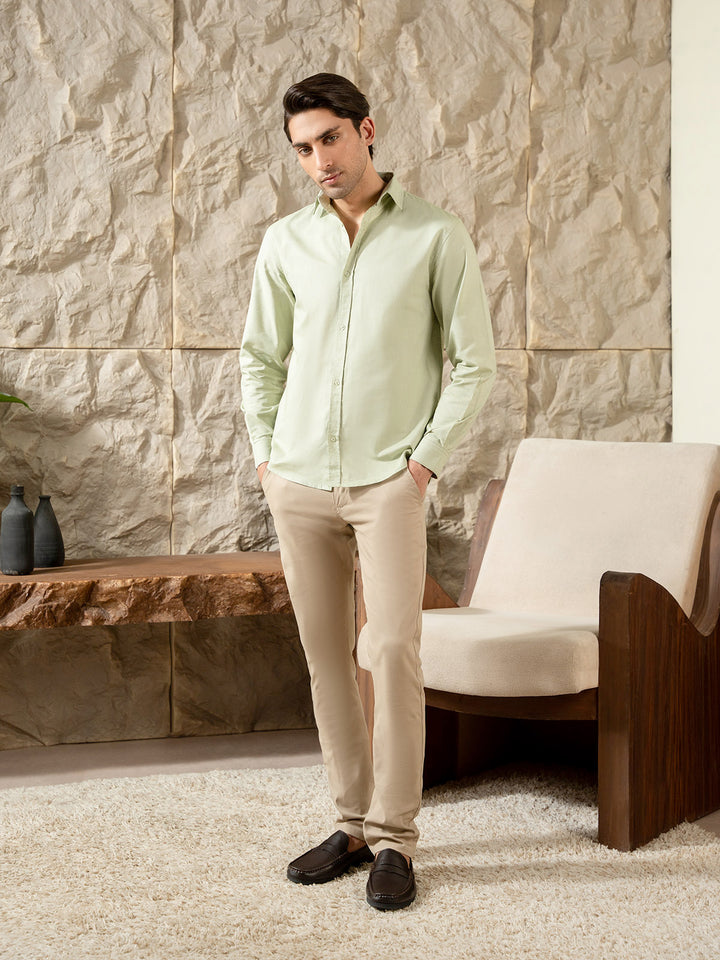 "VIVIAN" Regular Fit Cotton Casual Shirt