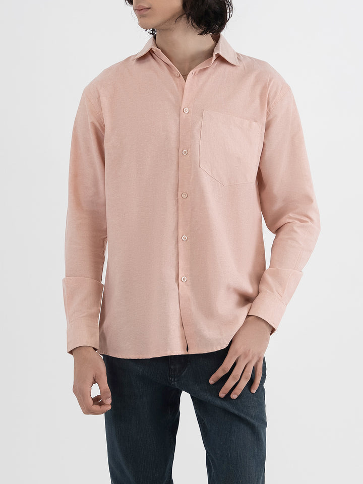 "SMINE" Regular Fit Cotton Casual Shirt