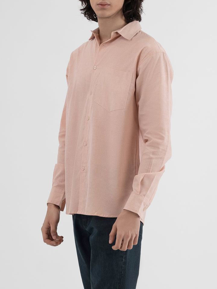 "SMINE" Regular Fit Cotton Casual Shirt