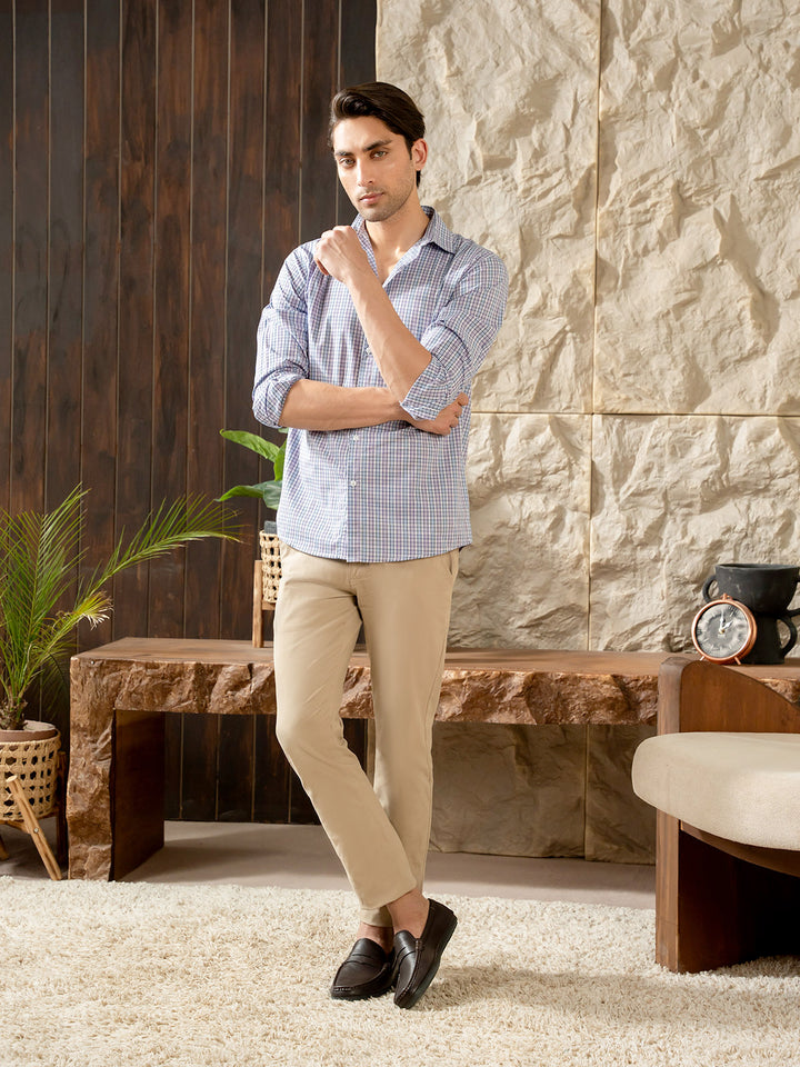 "TALINA" Regular Fit Cotton Casual Shirt