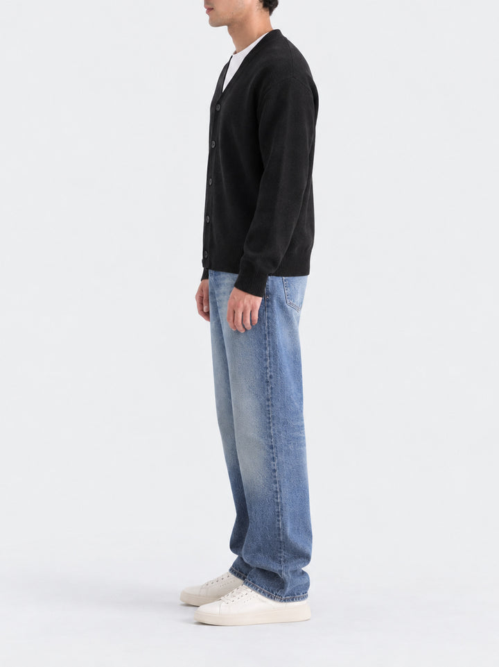 "HARRISON" Slub Knit Acrylic Sweater
