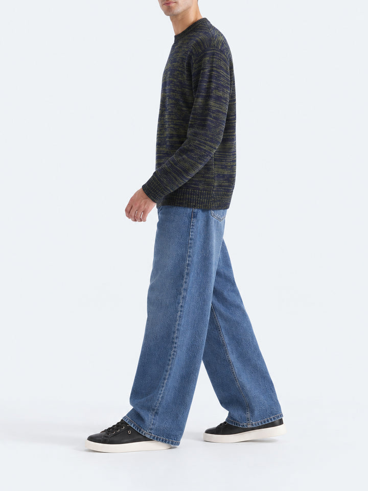 "HARRISON" Slub Knit Acrylic Sweater