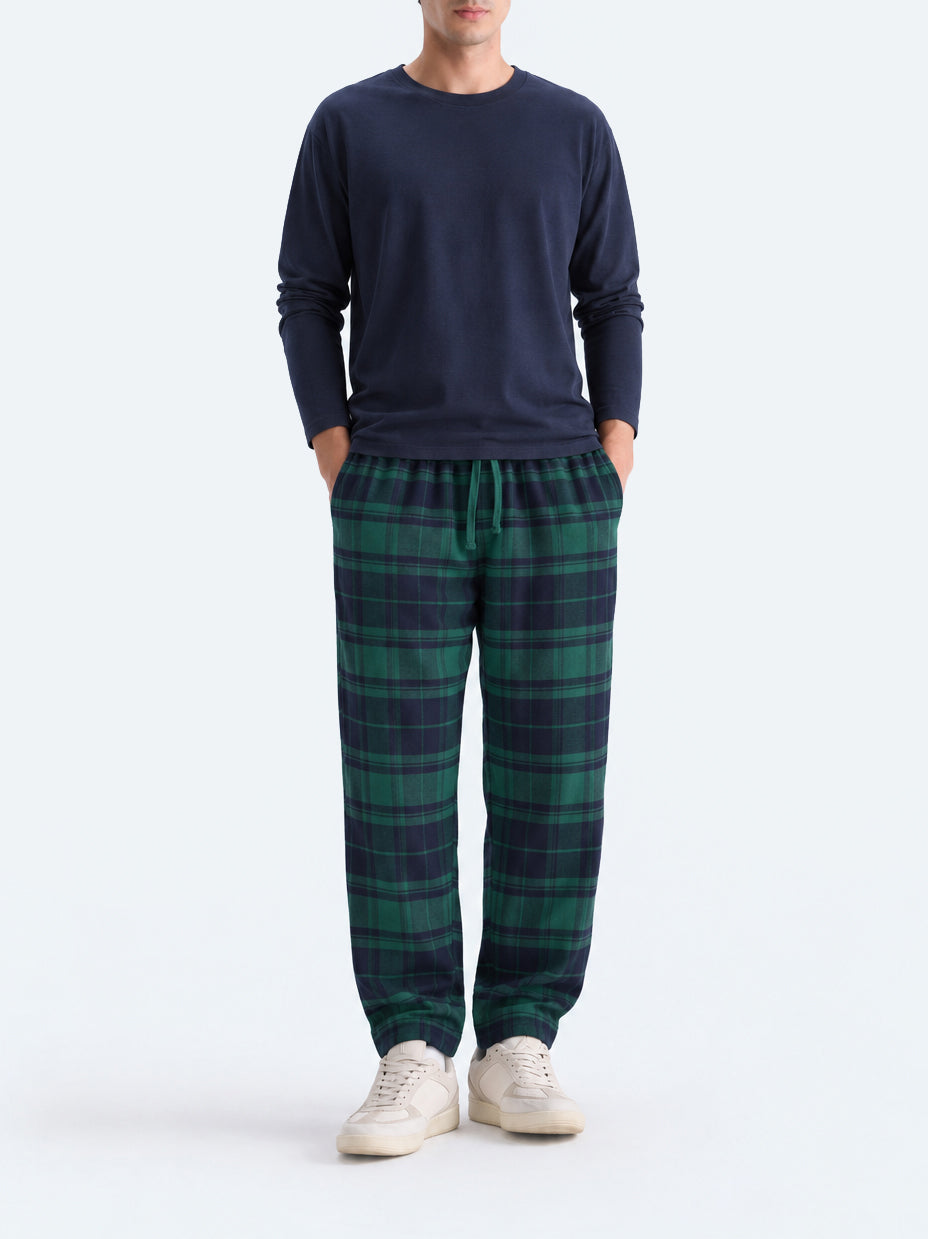 "DOMINIC" Flannel Cotton Night Suit