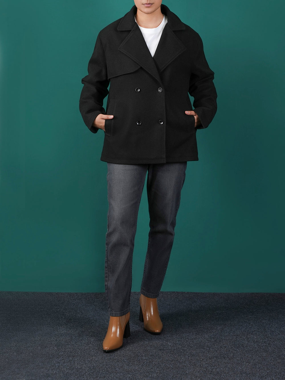 "JAFARU" Stylish Woolen Jacket