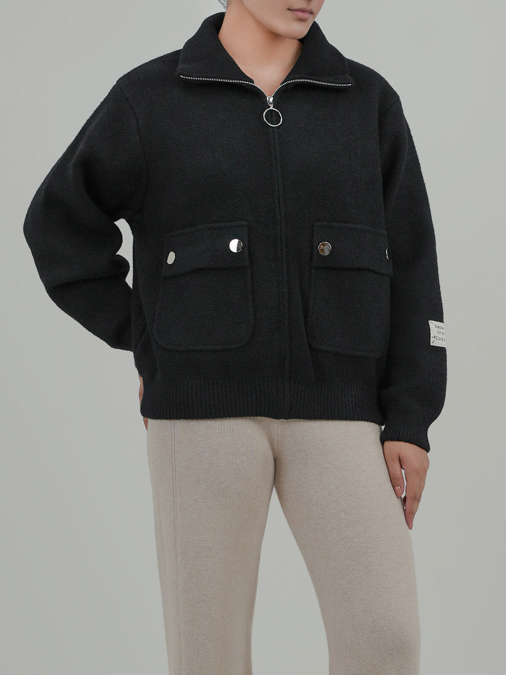 "ALAYJA" Warm and Comfy Fleece Jacket