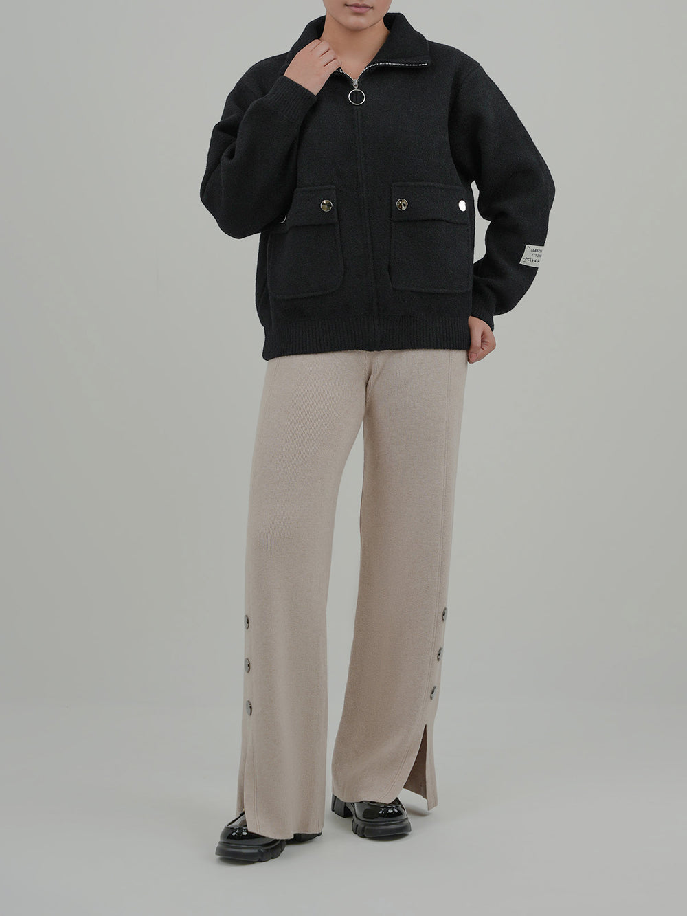 "ALAYJA" Warm and Comfy Fleece Jacket