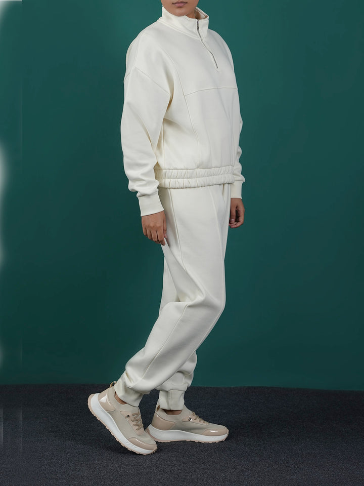 "MAPELAI" Cozy Basic Fleece Track Suit