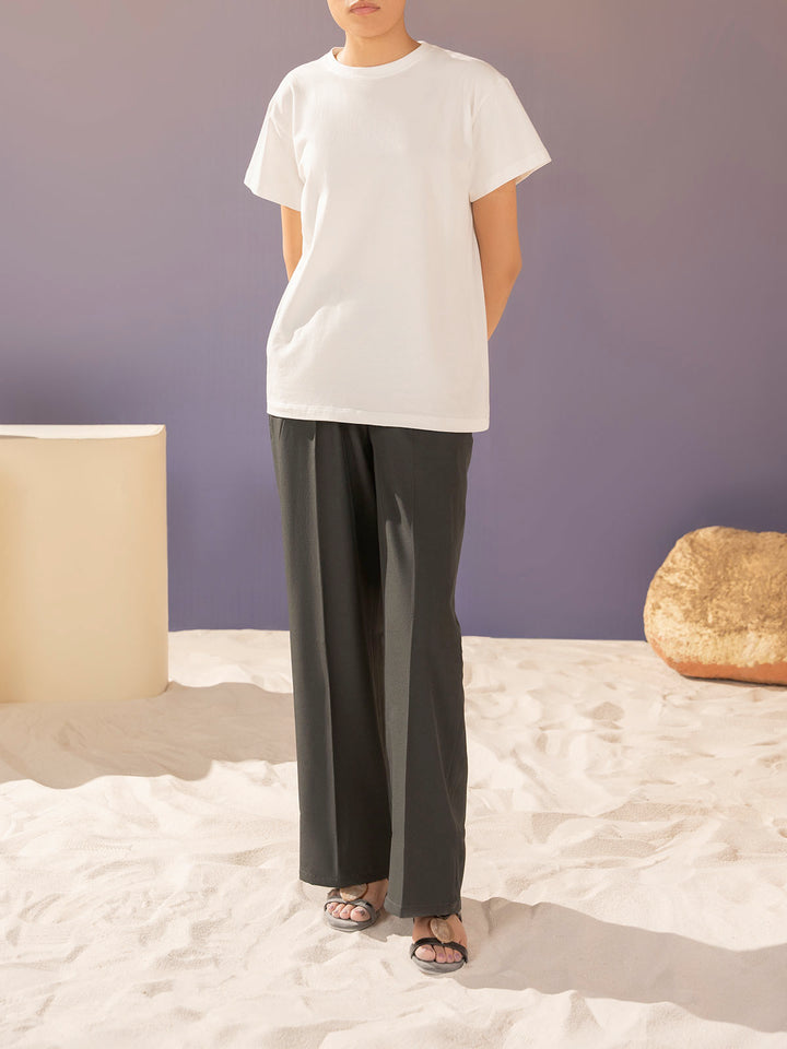 "ANJOU" Regular Fit Woven Trouser