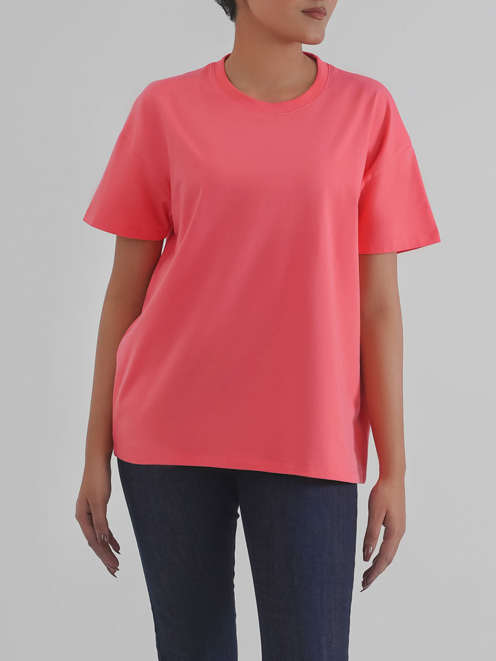 "SPRUCE" Basic Drop Shoulder T-Shirt