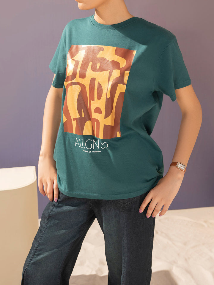"AMIRIR" Graphic Regular Fit T-Shirt
