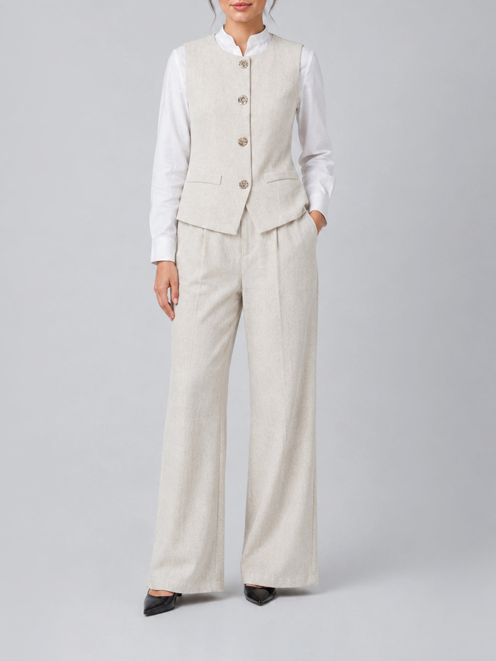 "LYAM" Woven Regular Fit  Co-Ord Set