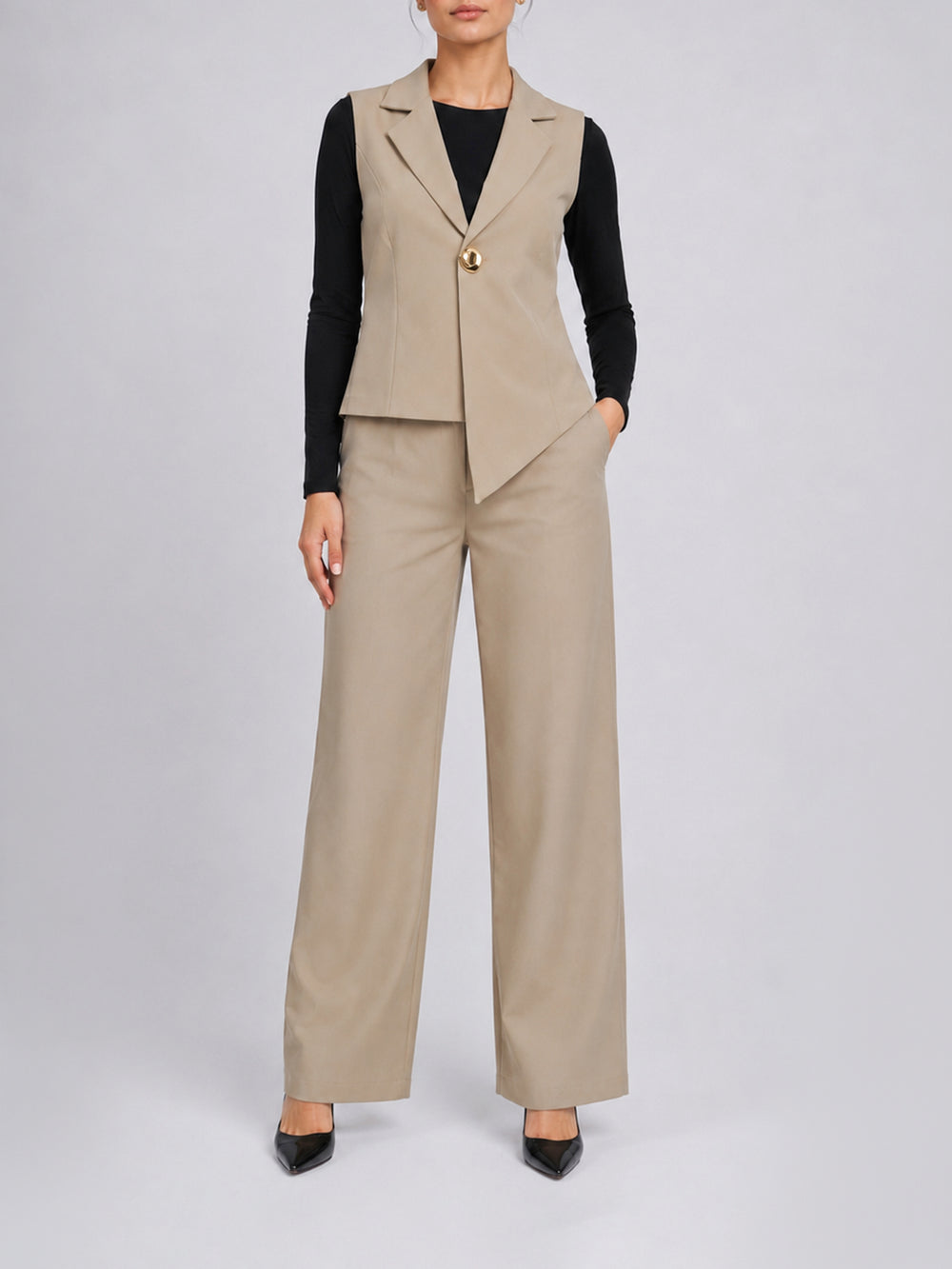 "PARAM" Basic Regular Fit  Co-Ord Set