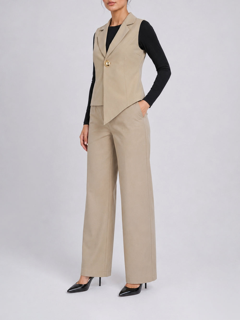 "PARAM" Basic Regular Fit  Co-Ord Set