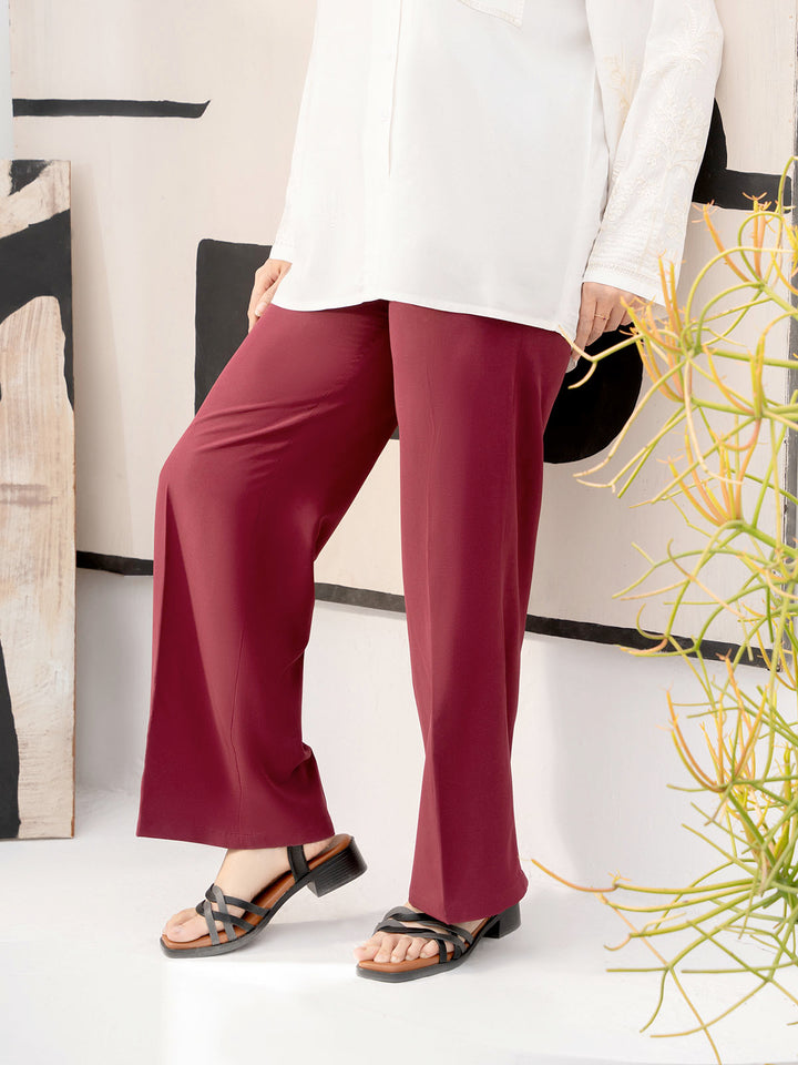 "JORGE" Cotton Basic Woven Trouser