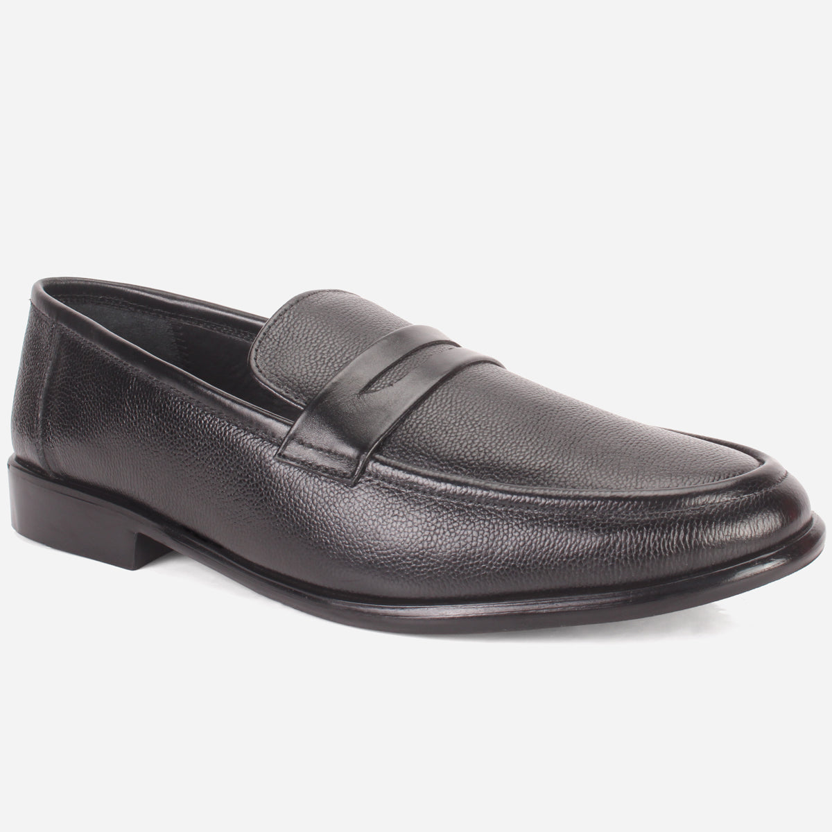 Mens "SCENT" Leather Penny Detailing Leather Shoes Unze London